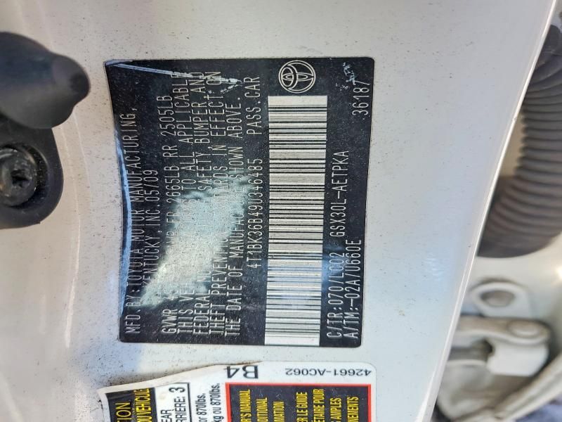 2009 Toyota Avalon xl