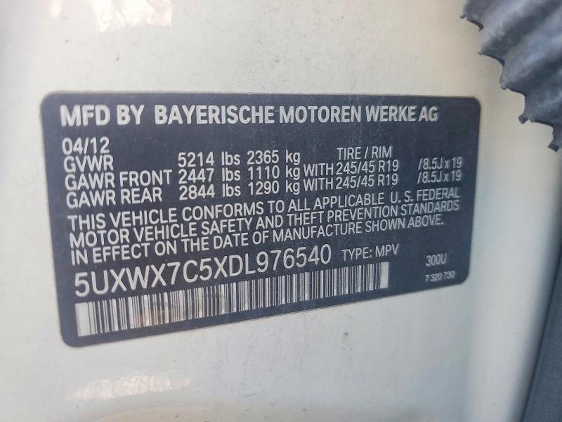 2013 BMW X3 Xdrive35i