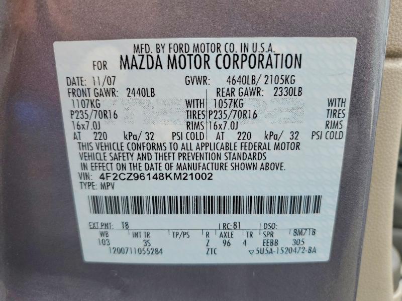 2008 Mazda Tribute s