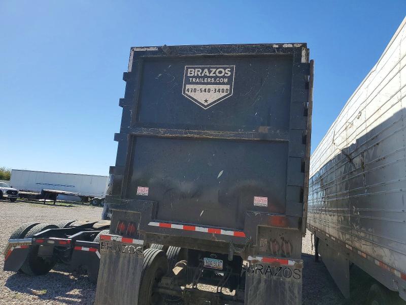 2022 Brazos END Dump Trailer