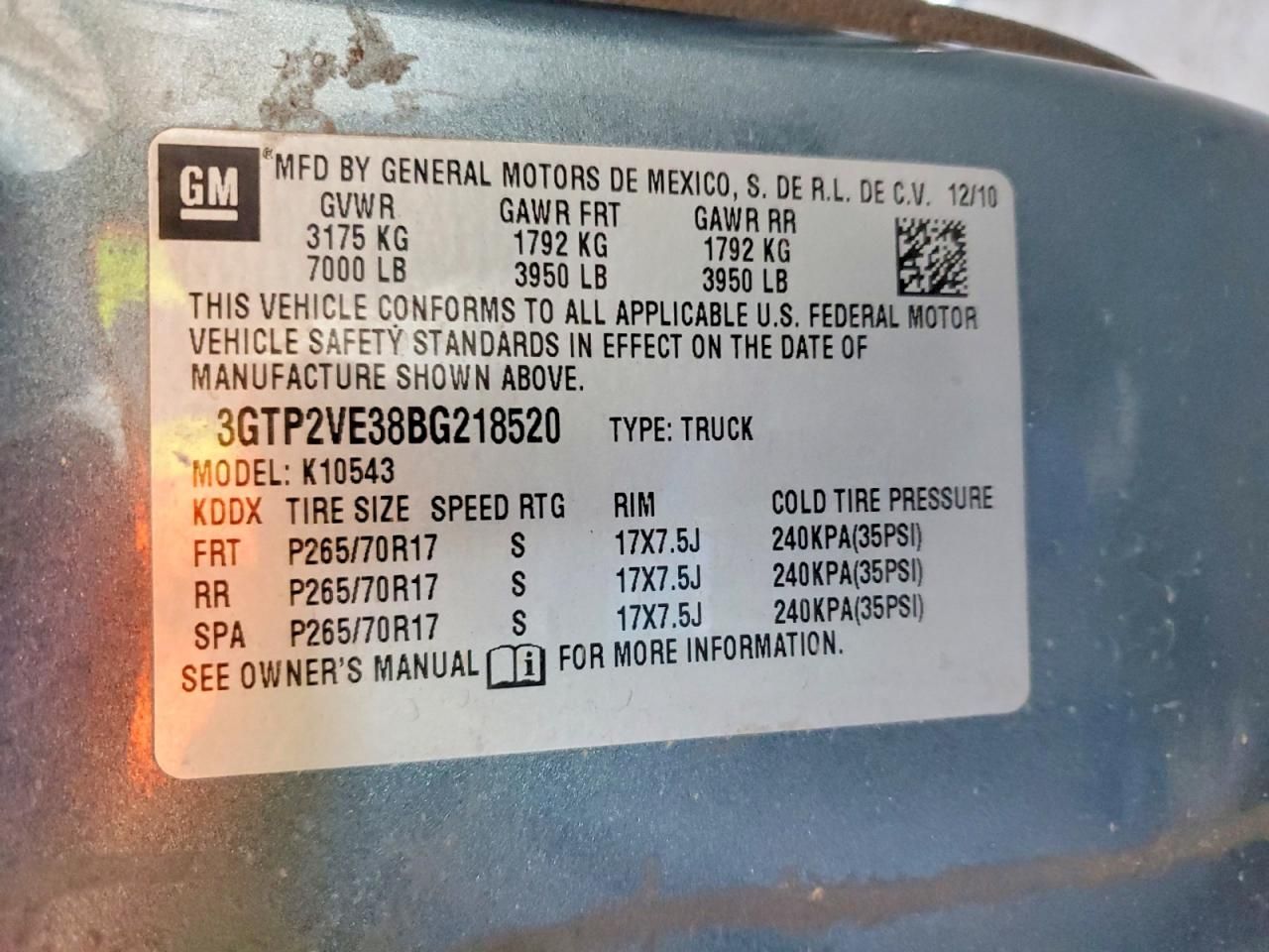 2011 GMC Sierra K1500 sle