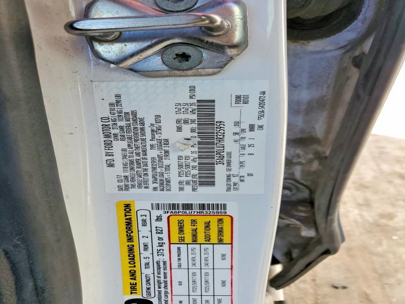 2017 Ford Fusion se Hybrid