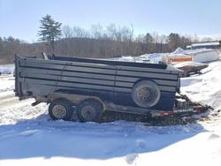 Salvage cars for sale from Copart West Warren, MA: 2024 Pjtm 2024 PJ DM162 Dump Trailer