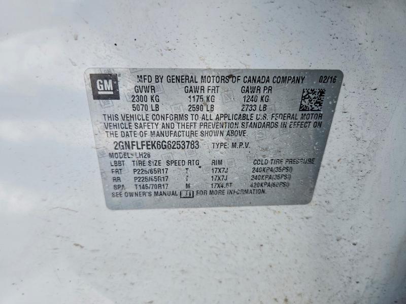 2016 Chevrolet Equinox lt