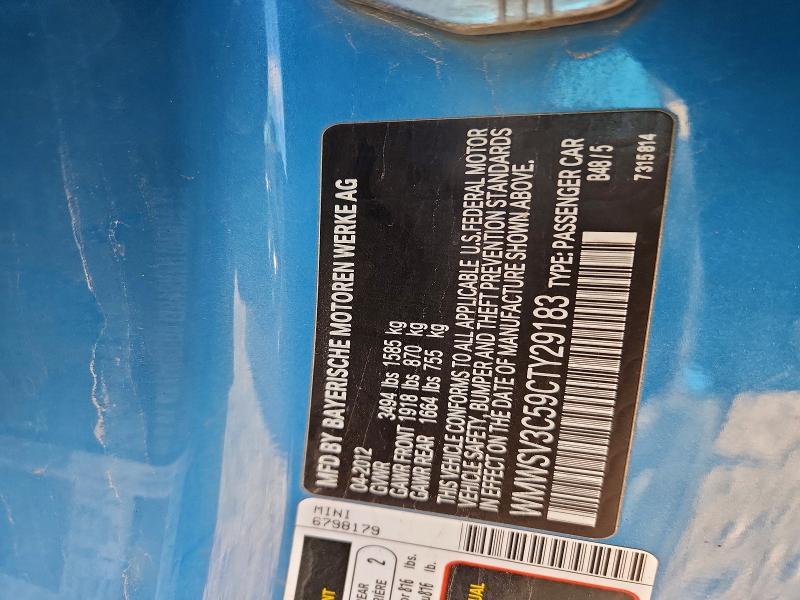 2012 Mini Cooper s