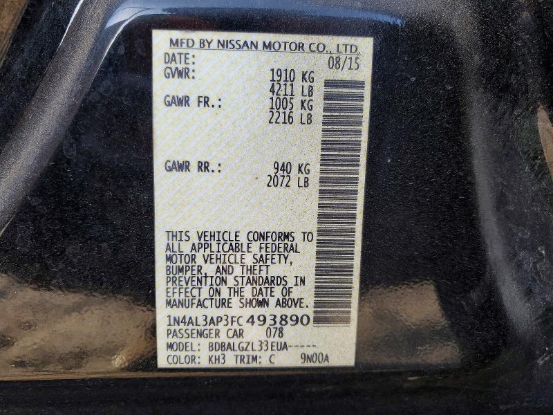 2015 Nissan Altima 2.5