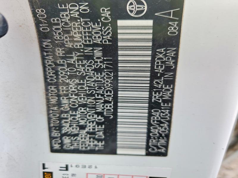 2009 Toyota Corolla le