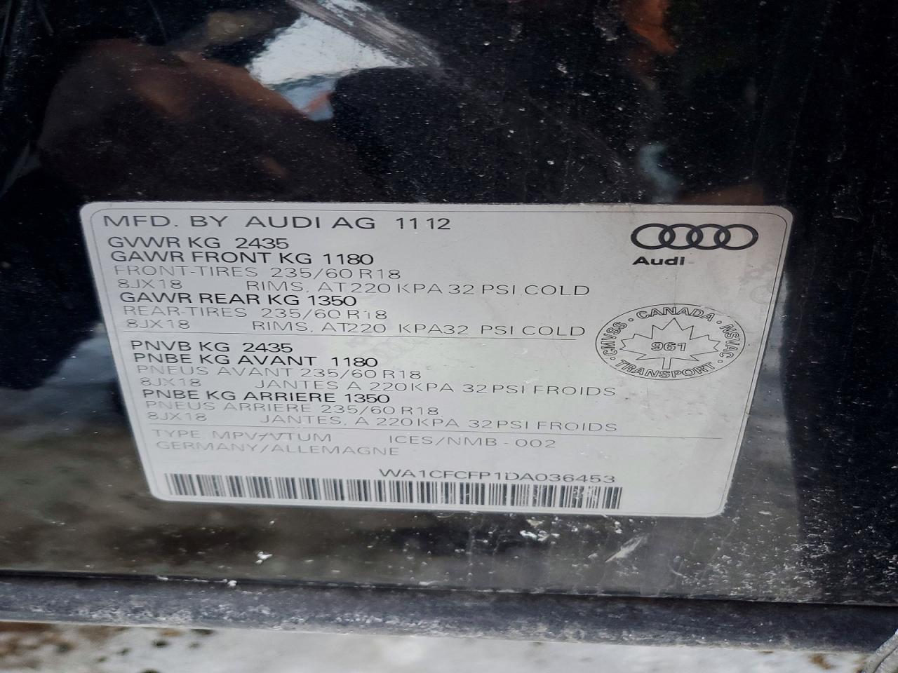 2013 Audi Q5 Premium