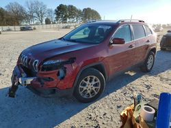Jeep salvage cars for sale: 2017 Jeep Cherokee Latitude