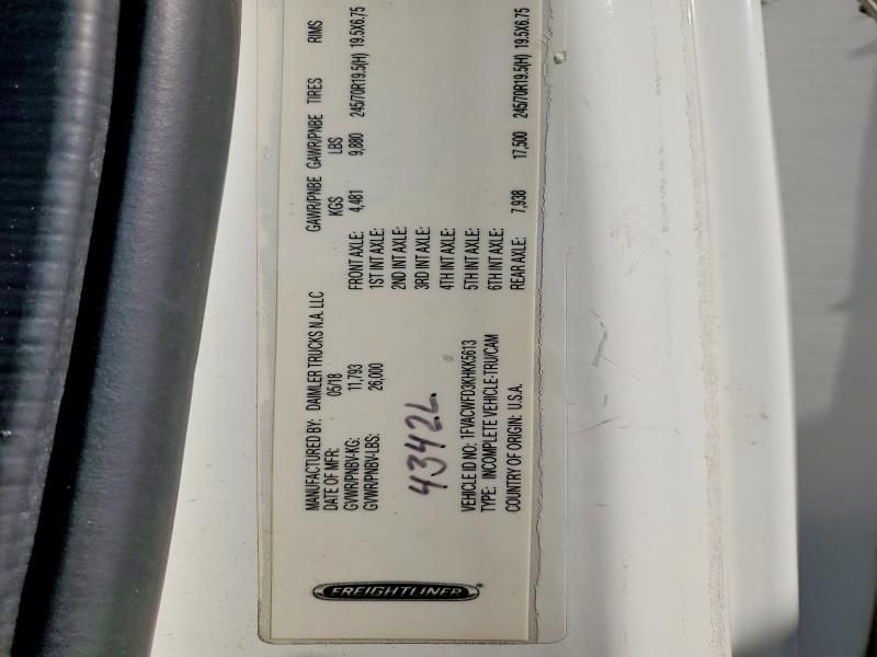 2019 Freightliner Business Class M2 100 box Truck