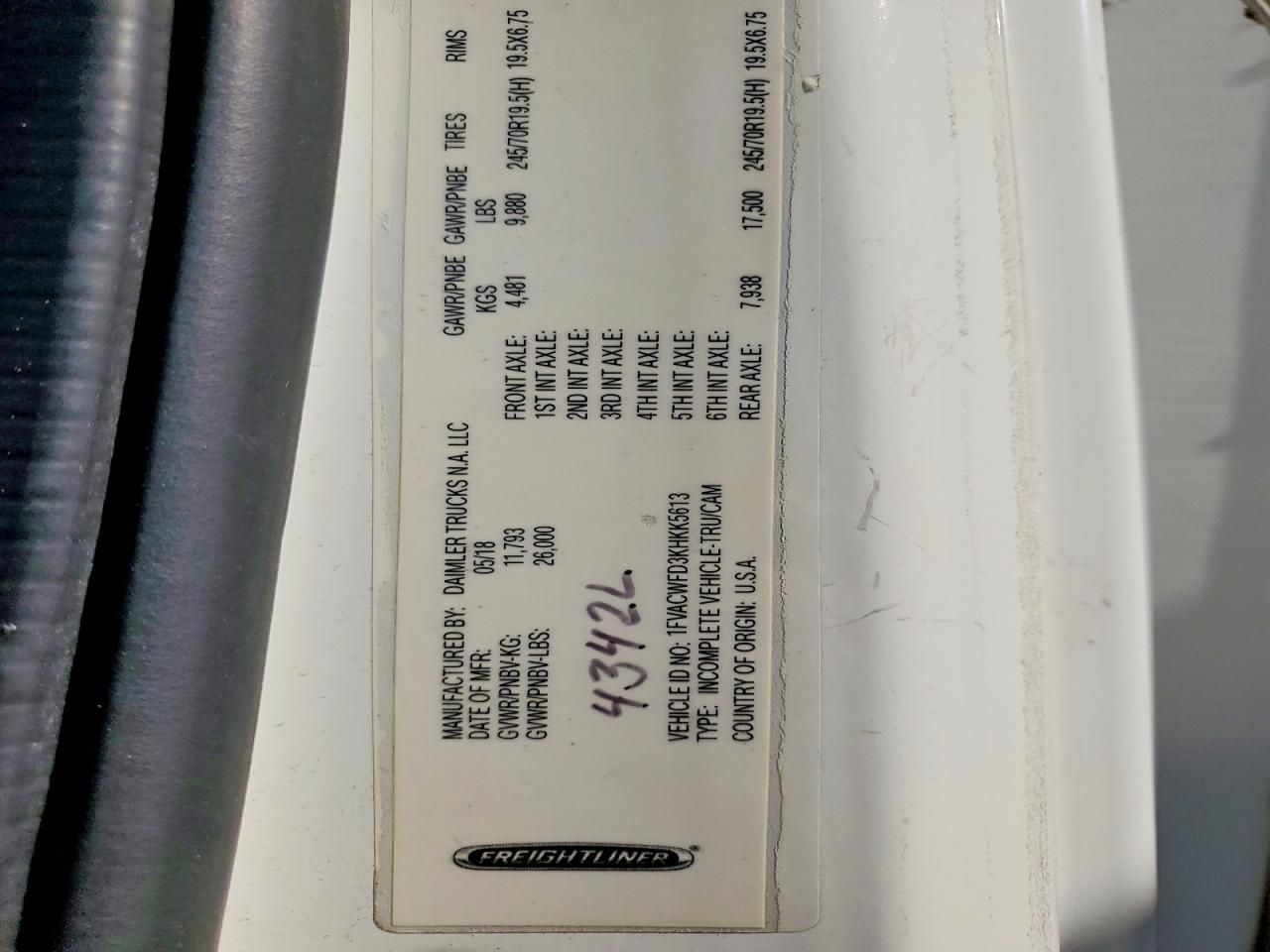 2019 Freightliner Business Class M2 100 box Truck