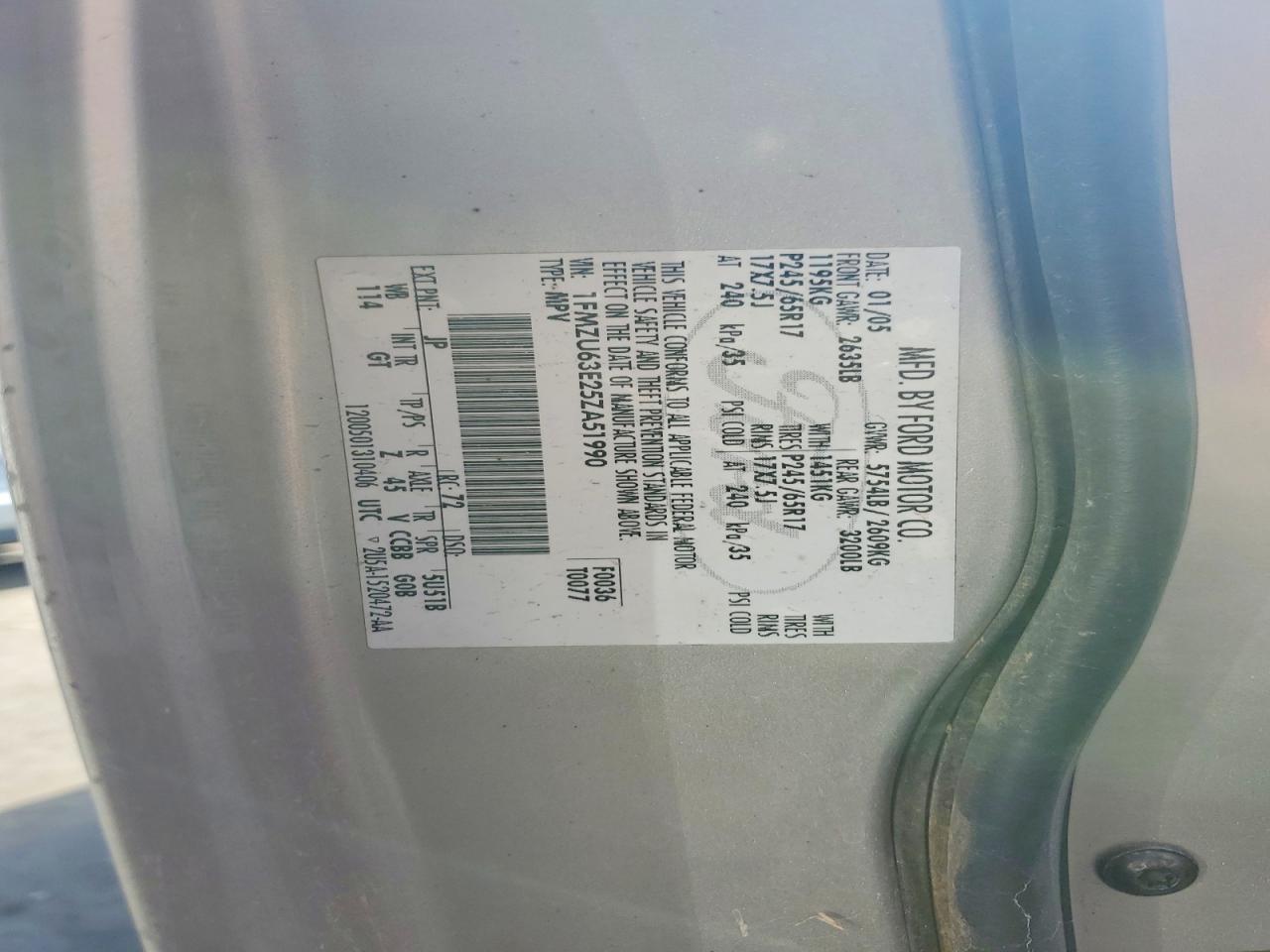 2005 Ford Explorer xlt