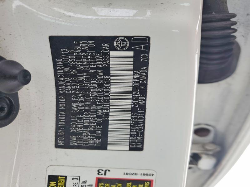2013 Toyota Corolla Base