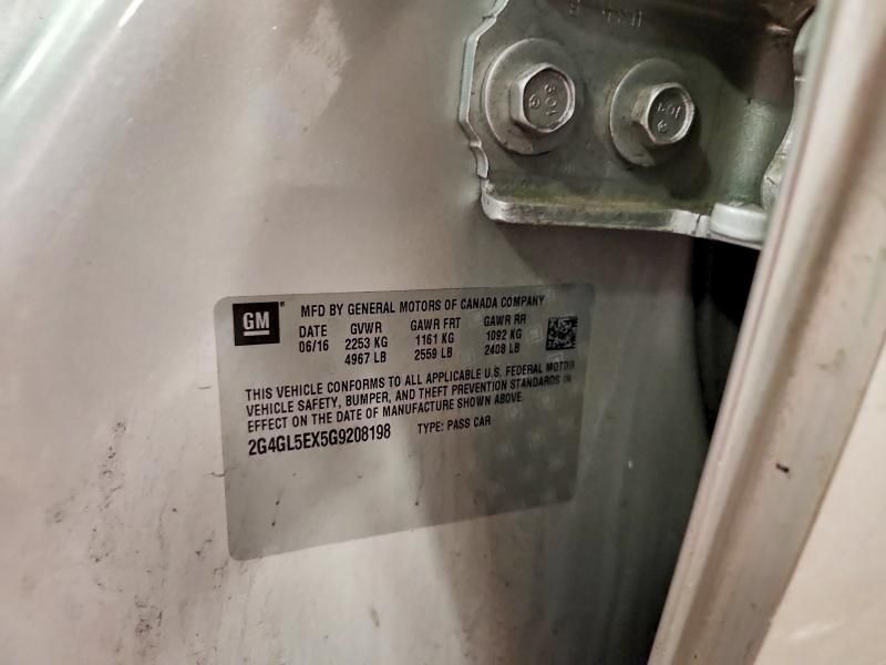 2016 Buick Regal Custom