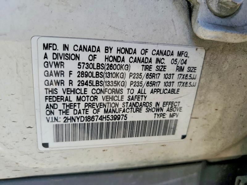 2004 Acura Mdx Touring