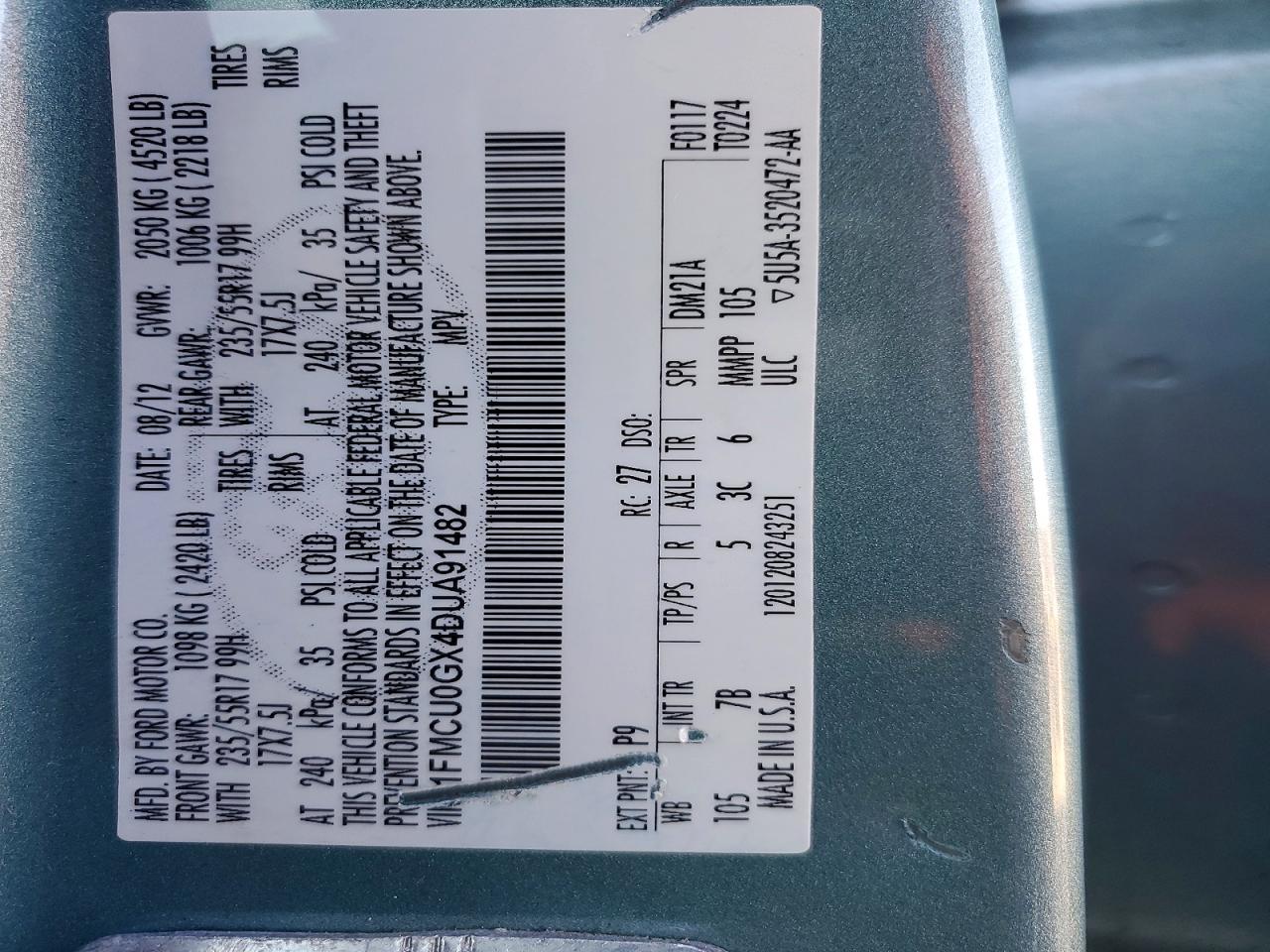 2013 Ford Escape se