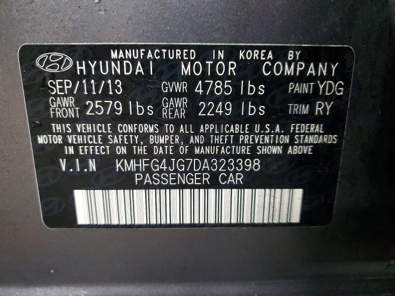 2013 Hyundai Azera