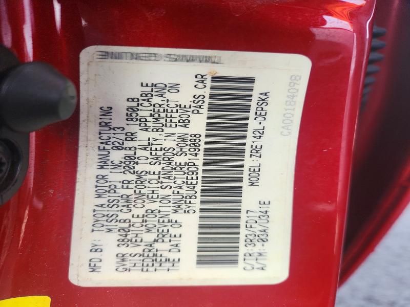 2013 Toyota Corolla Base