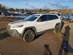 Jeep salvage cars for sale: 2016 Jeep Cherokee Trailhawk