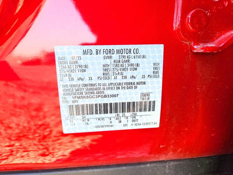 2023 Ford Explorer st