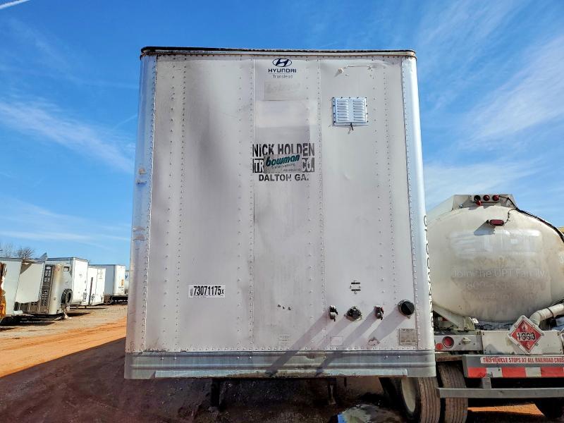 2016 Hyundai Translead VC2530152-AJS DRY Van Trailer