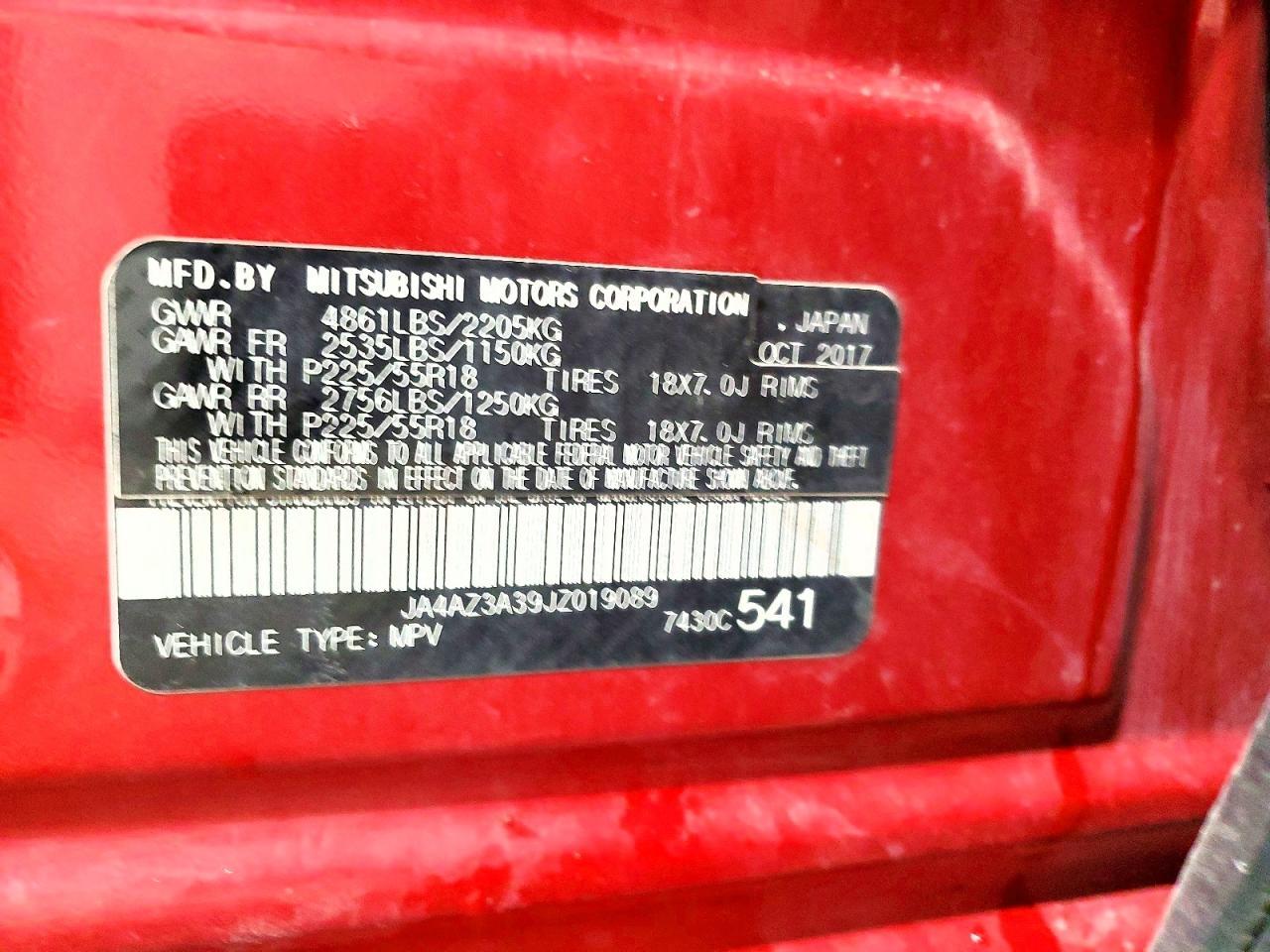 2018 Mitsubishi Outlander se