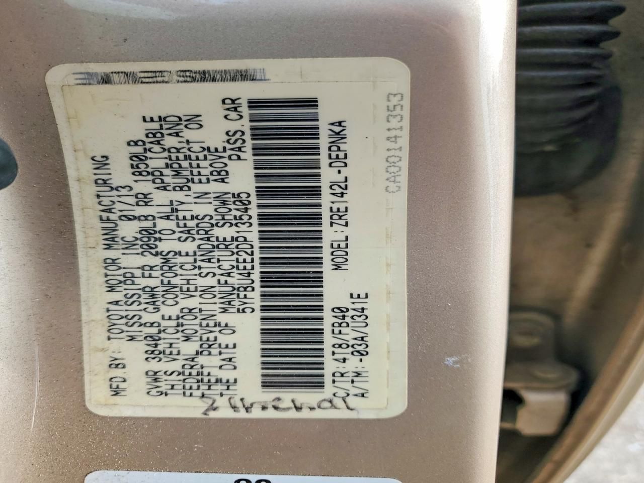 2013 Toyota Corolla Base