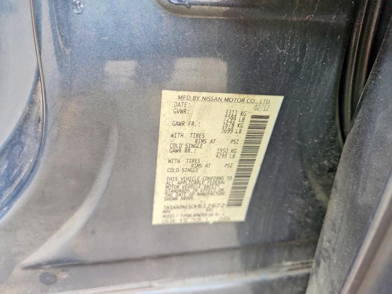 2012 Nissan Armada Platinum