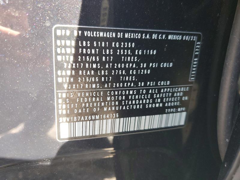 2022 Volkswagen Tiguan s