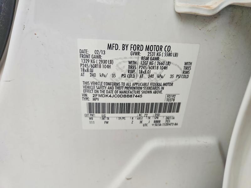 2013 Ford Edge sel