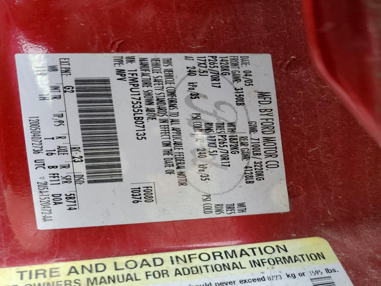 2005 Ford Expedition Eddie Bauer