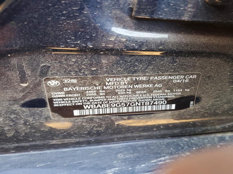 2016 BMW 328 i Sulev