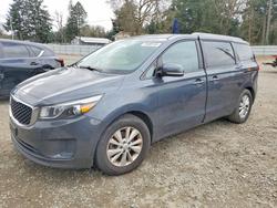 KIA salvage cars for sale: 2017 KIA Sedona lx