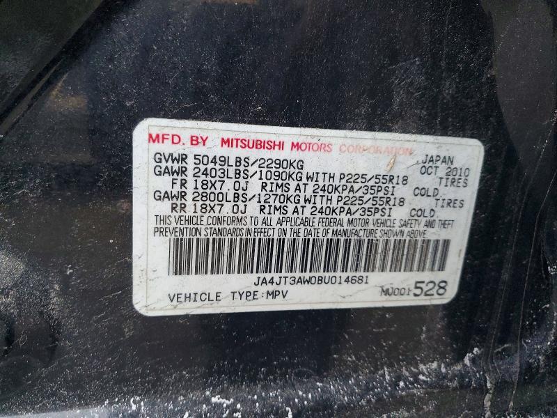 2011 Mitsubishi Outlander se