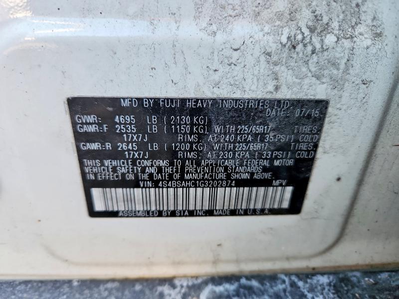 2016 Subaru Outback 2.5i Premium