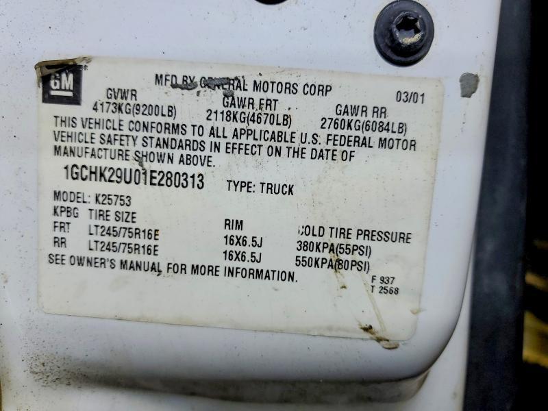 2001 Chevrolet Silverado K2500 Heavy Duty