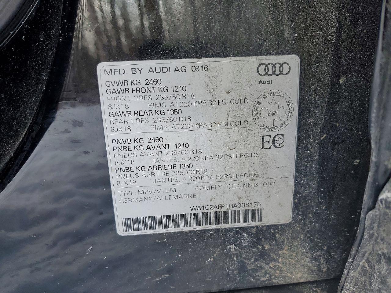 2017 Audi Q5 Premium