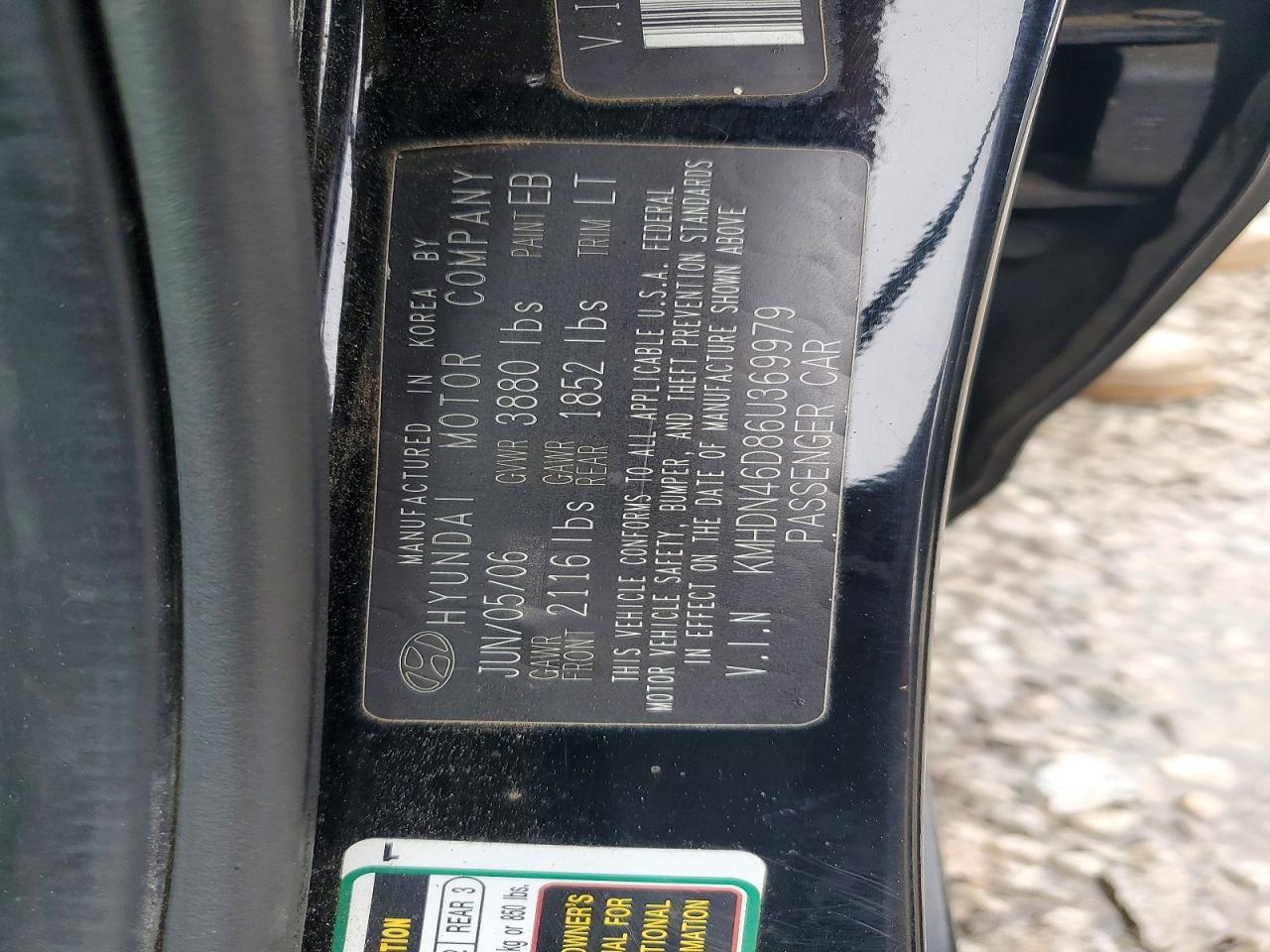 2006 Hyundai Elantra gls