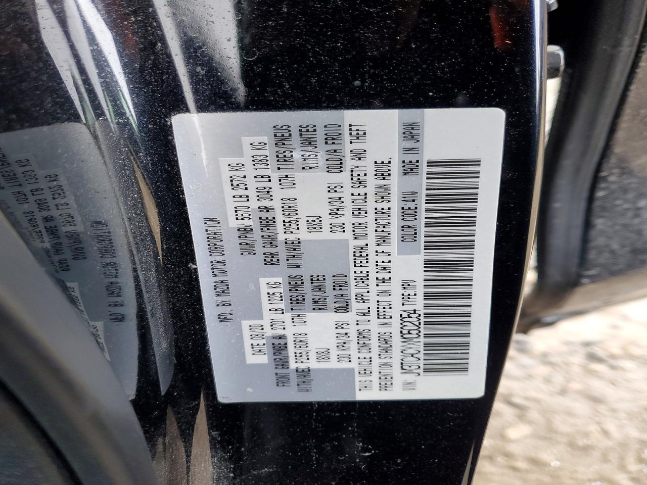 2021 Mazda Cx-9 Touring