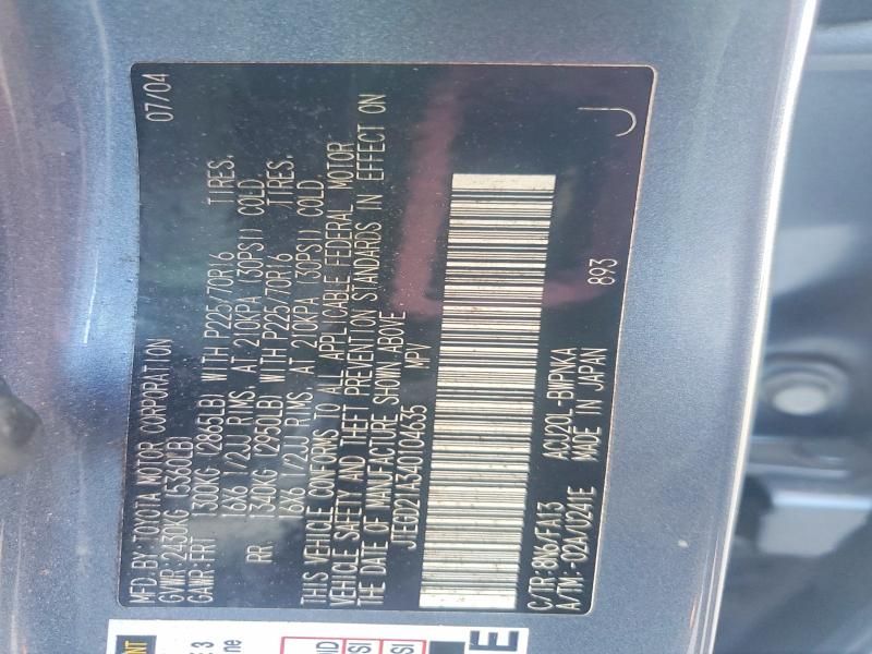 2004 Toyota Highlander