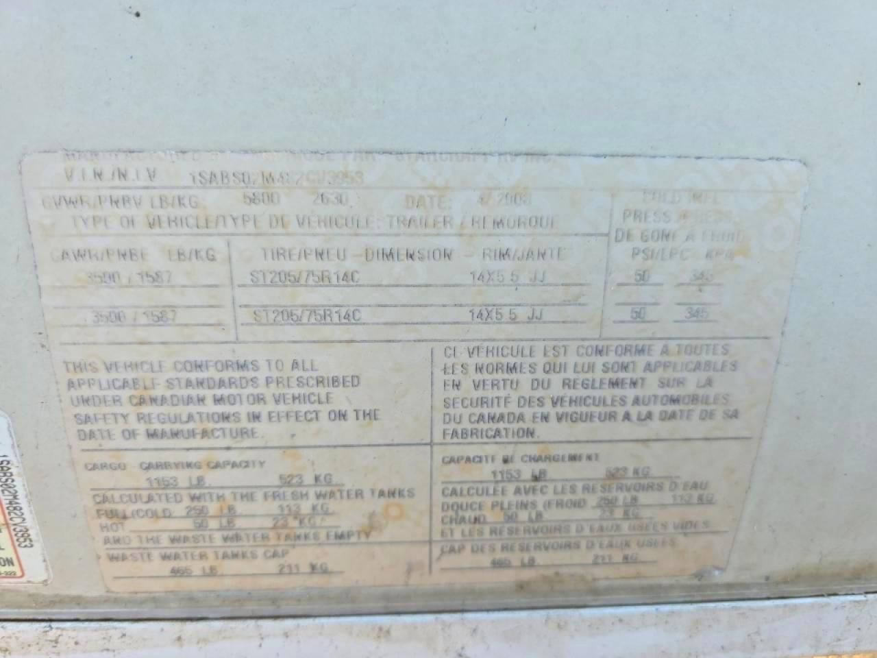 2008 Starcraft Antigua