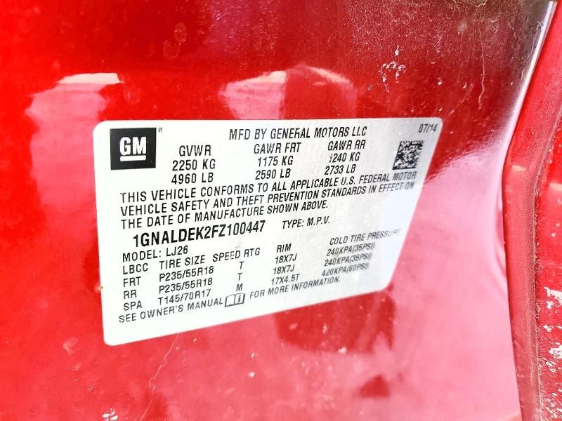 2015 Chevrolet Equinox ltz