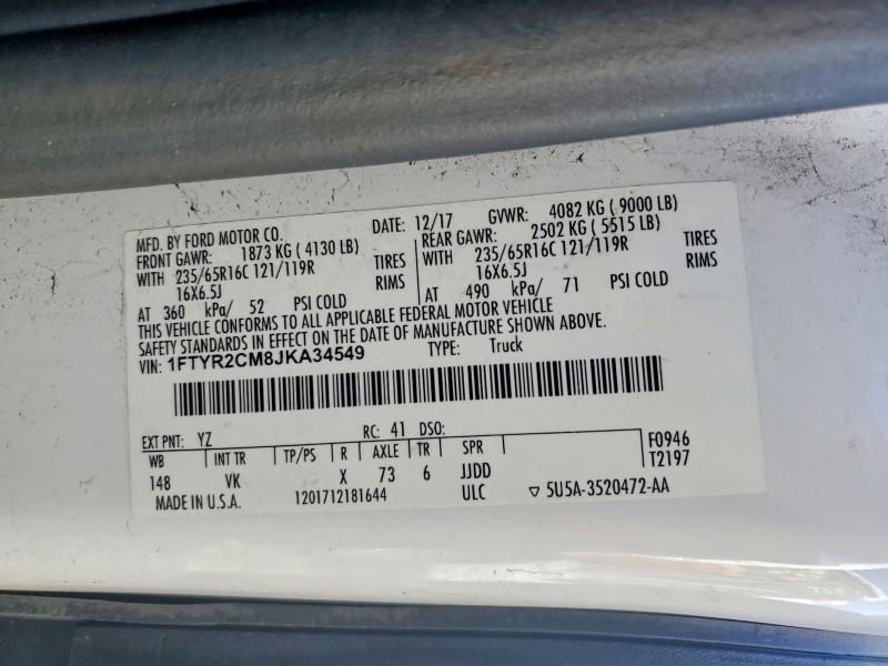 2018 Ford Transit 250 Delivery van