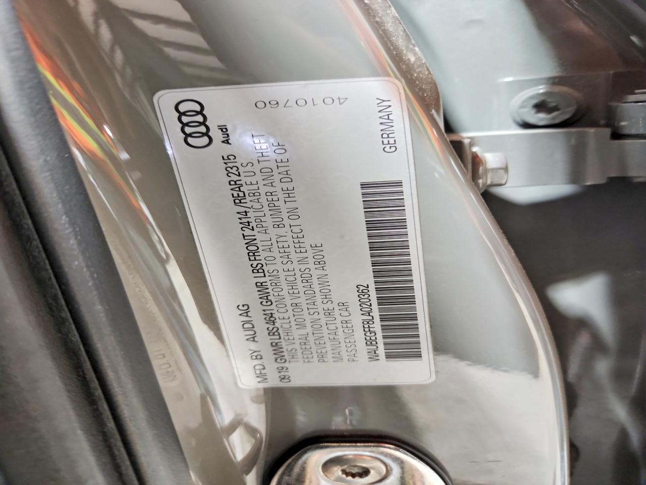 2020 Audi A3 S-line Premium