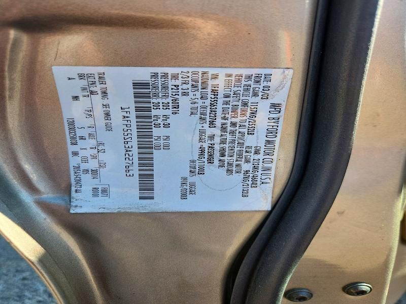 2003 Ford Taurus ses