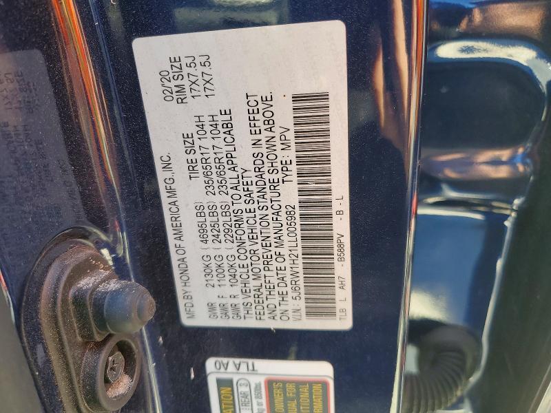 2020 Honda Cr-v lx