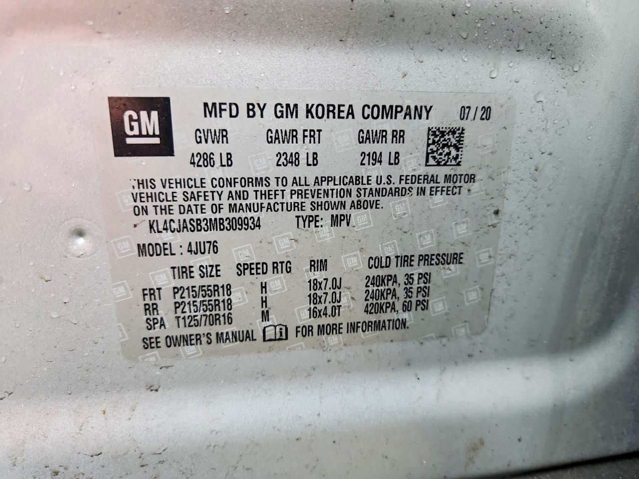 2021 Buick Encore Preferred