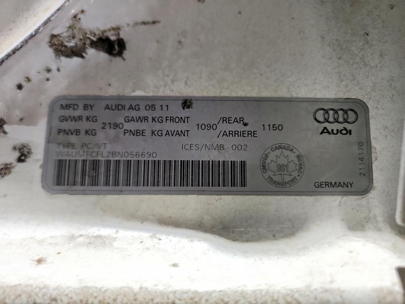 2011 Audi A4 2.0t Quattro 4DR