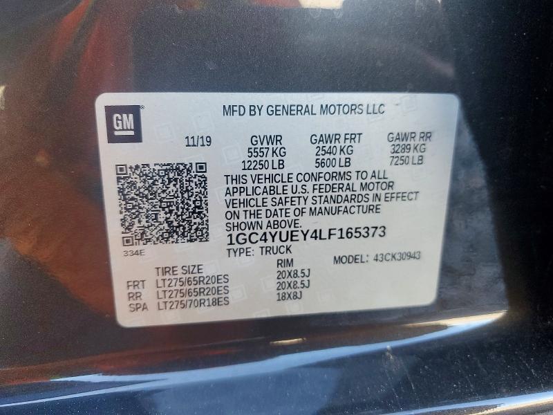 2020 Chevrolet Silverado K3500 ltz