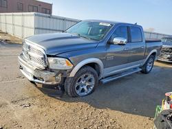Salvage trucks for sale at Kansas City, KS auction: 2013 Dodge 1500 Laramie